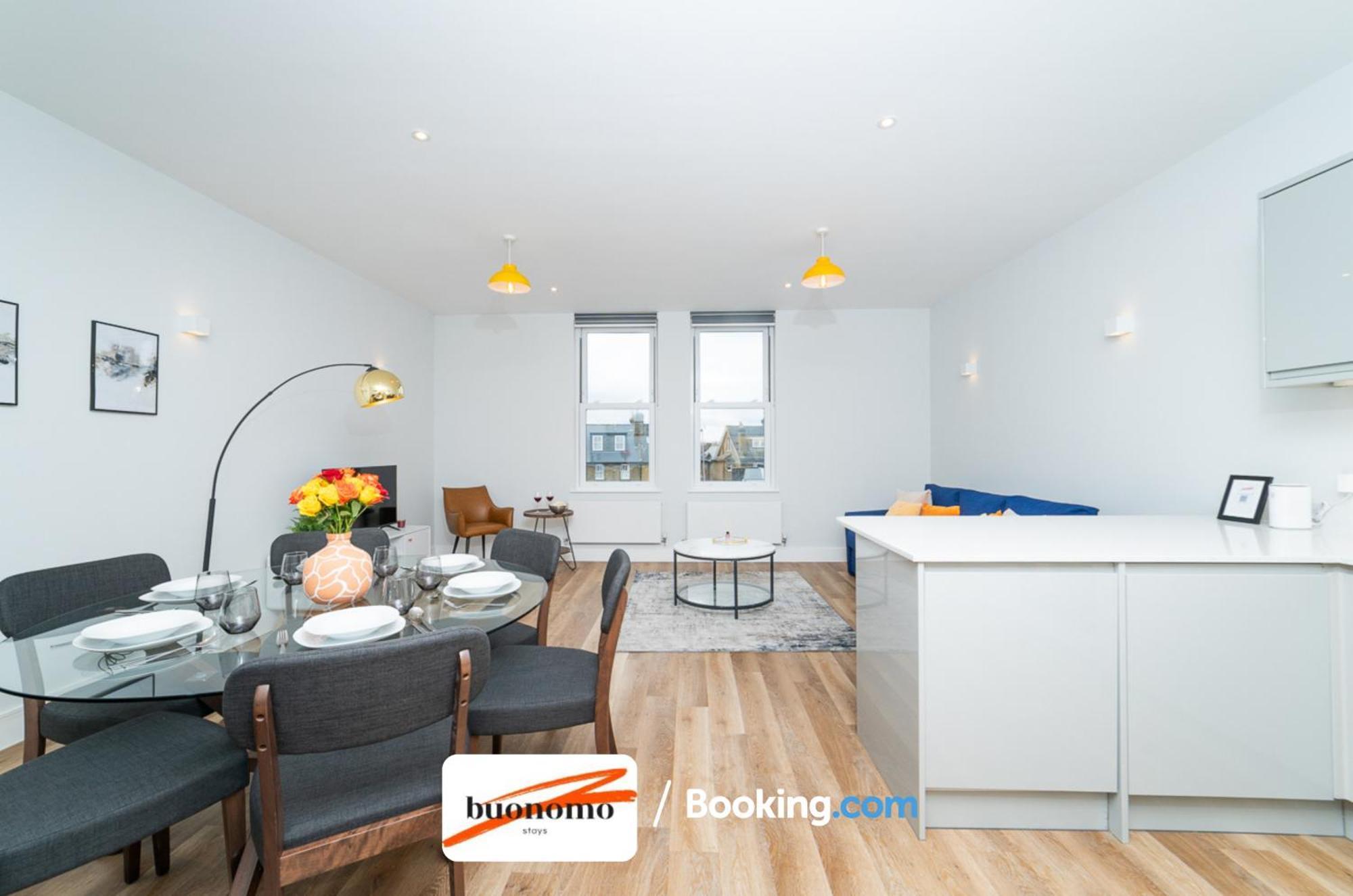 Two Bedroom Apartment At Buonomo Stays Short Lets & Serviced Accommodation Close To Wimbledon Tennis Courts London Bagian luar foto