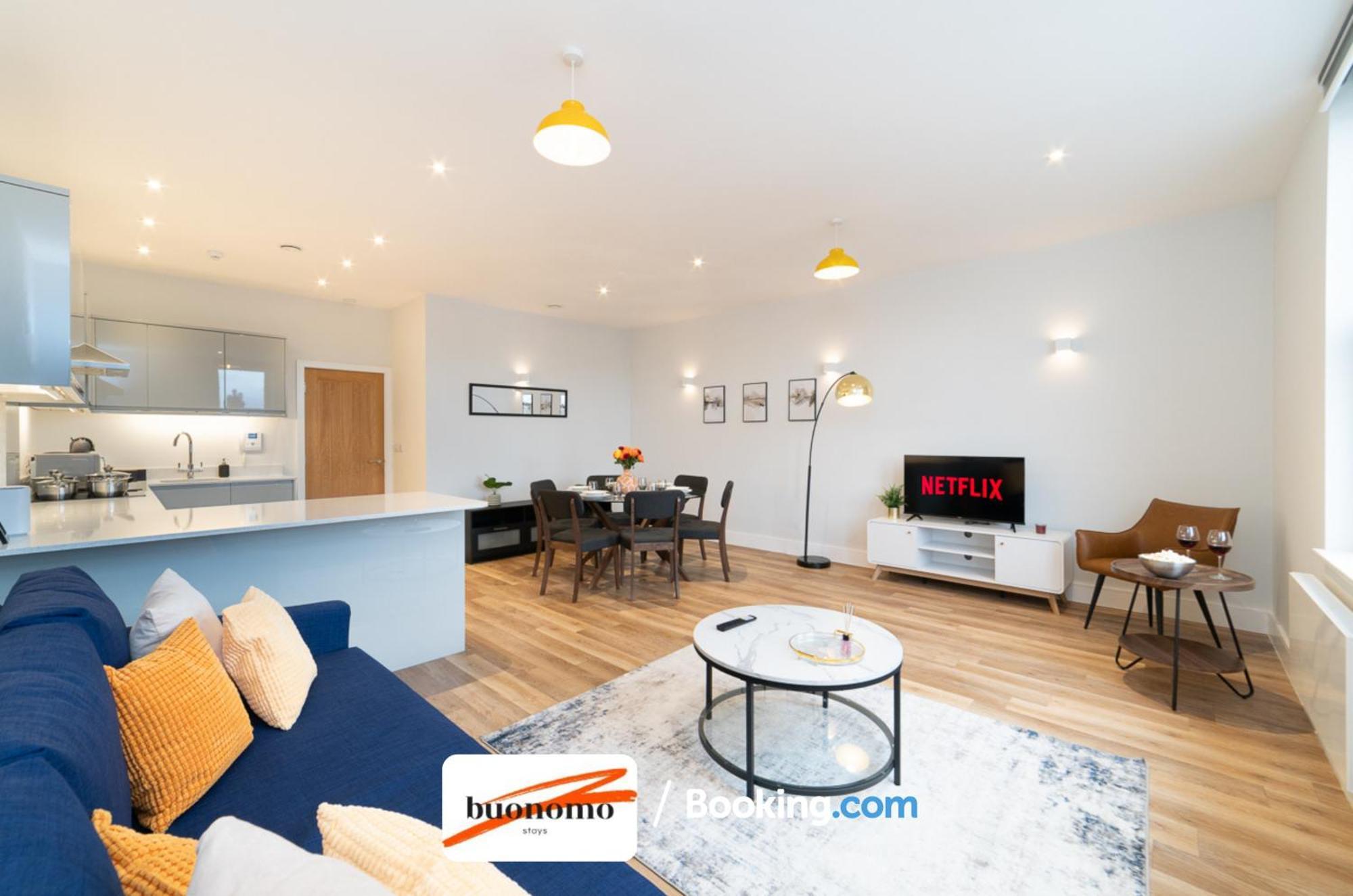 Two Bedroom Apartment At Buonomo Stays Short Lets & Serviced Accommodation Close To Wimbledon Tennis Courts London Bagian luar foto