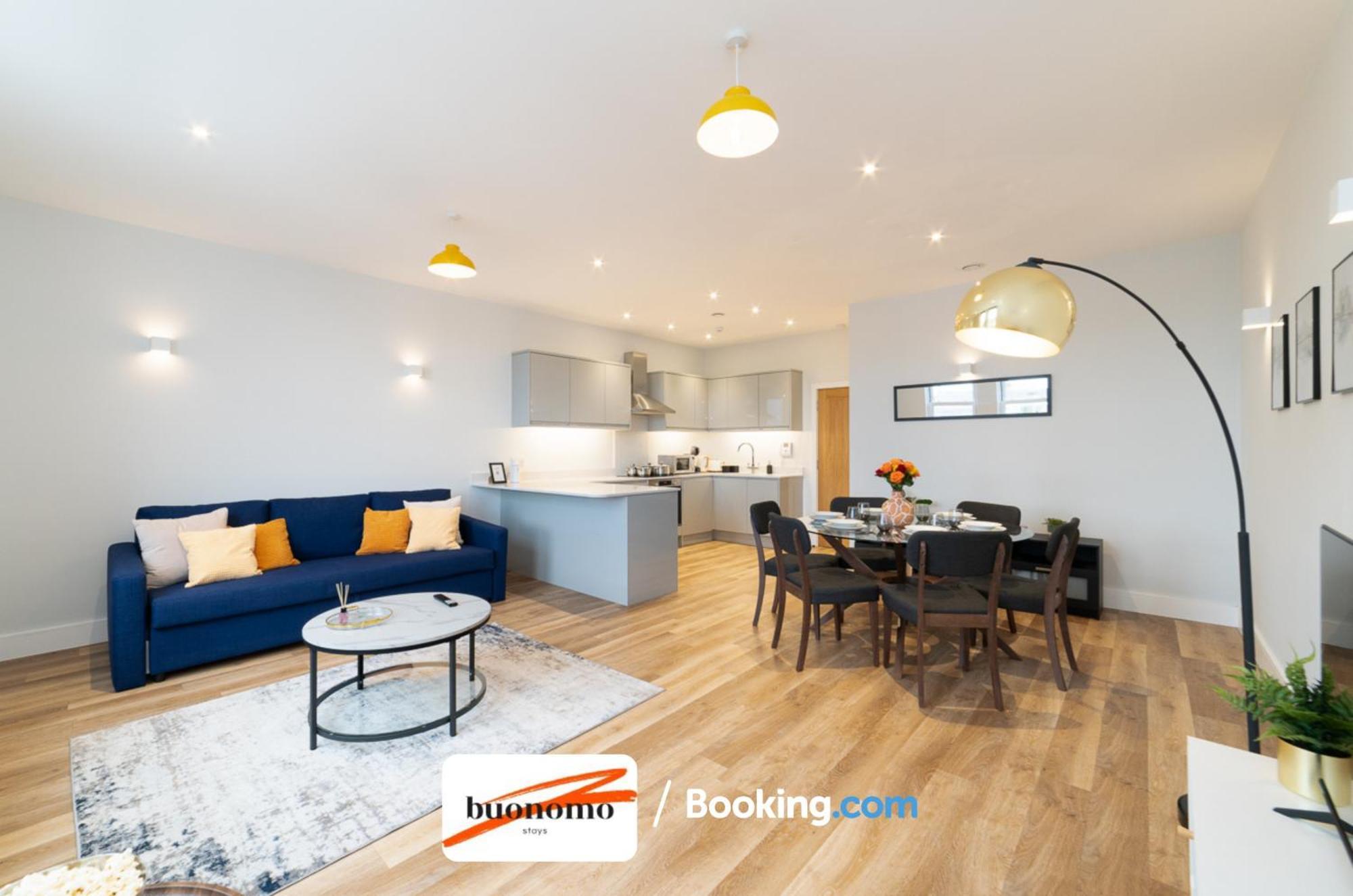 Two Bedroom Apartment At Buonomo Stays Short Lets & Serviced Accommodation Close To Wimbledon Tennis Courts London Bagian luar foto