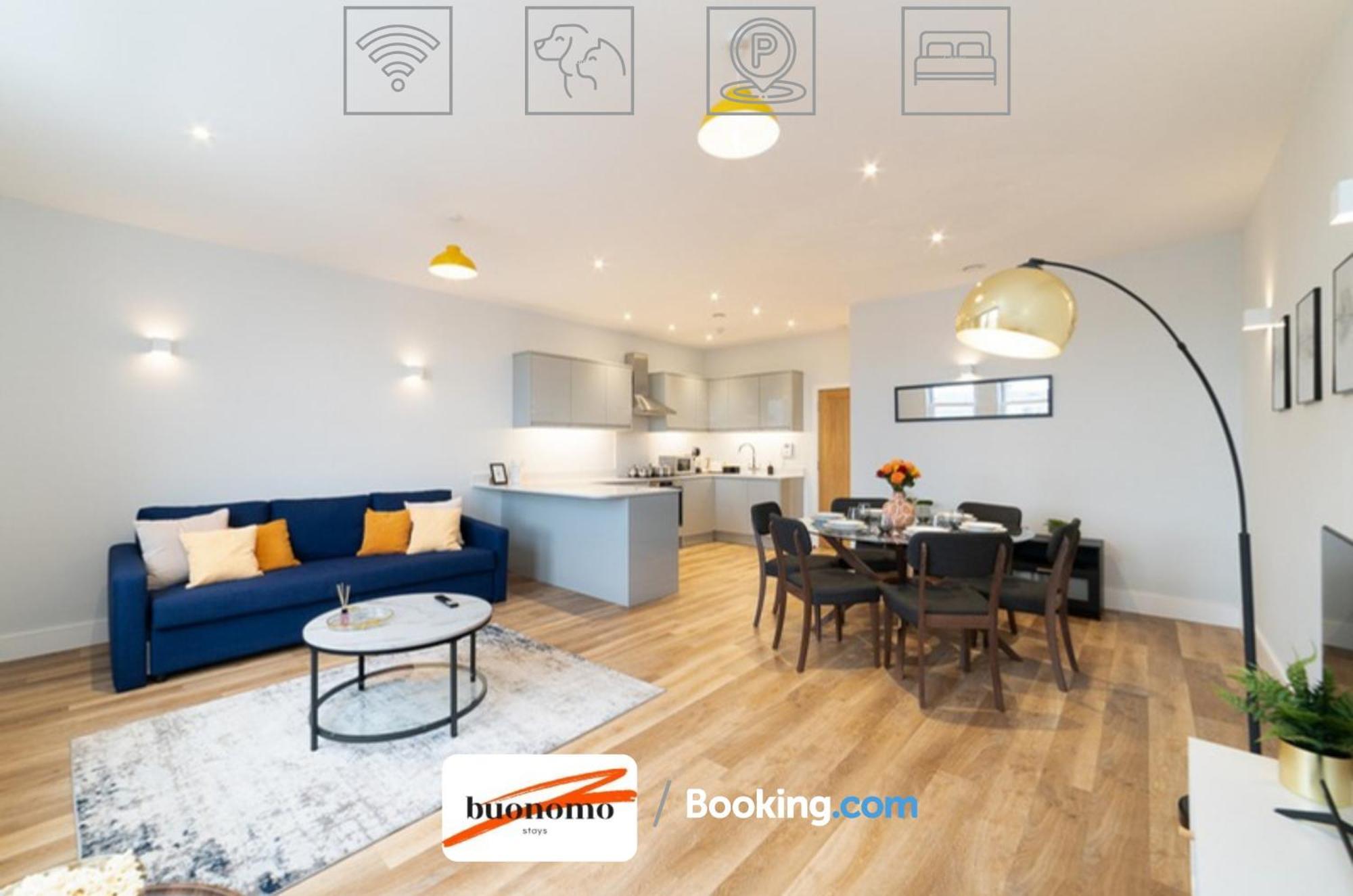 Two Bedroom Apartment At Buonomo Stays Short Lets & Serviced Accommodation Close To Wimbledon Tennis Courts London Bagian luar foto